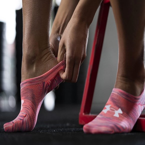 Women's Breathe Lite Ultra Low Socks Pink Elixir Assorted 6 pairs - Picture 6 of 6